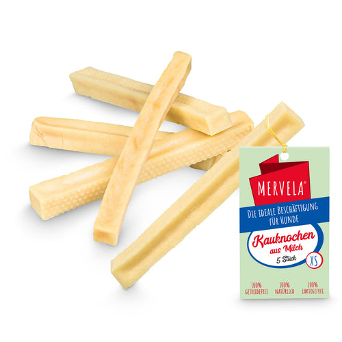Käse Kauknochen XS - für sehr kleine Hunde (5x27g)