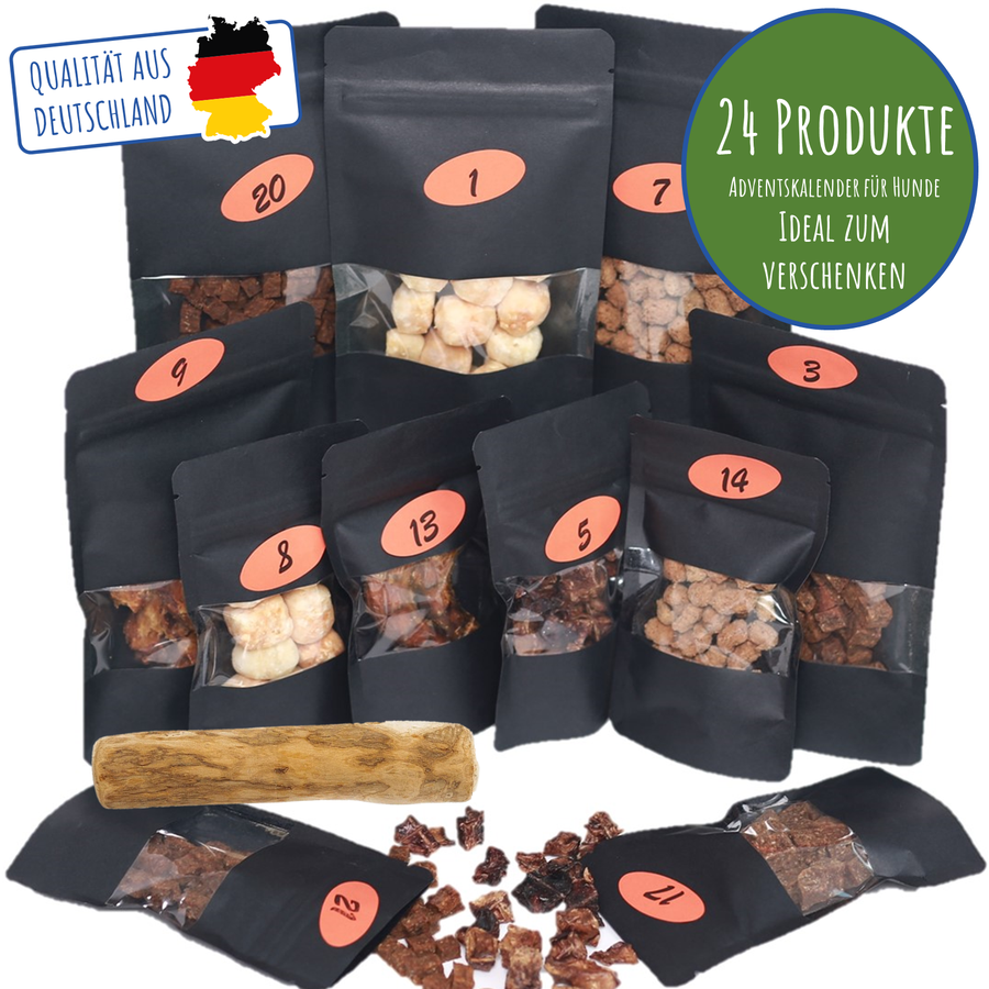 Premium Adventskalender für grosse Hunde
