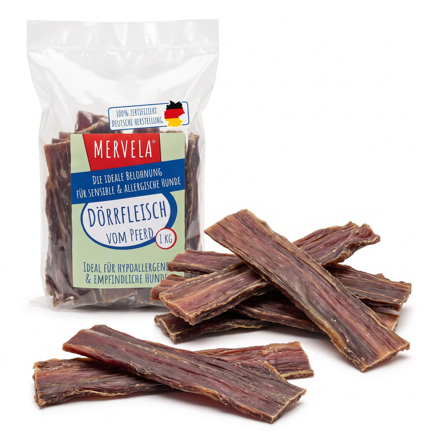 Trockenfleisch / Dörrfleisch vom Pferd