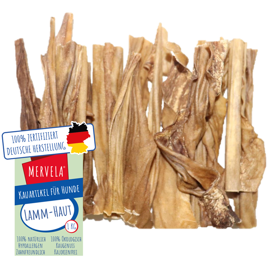 Lammhaut Stangen (1Kg)