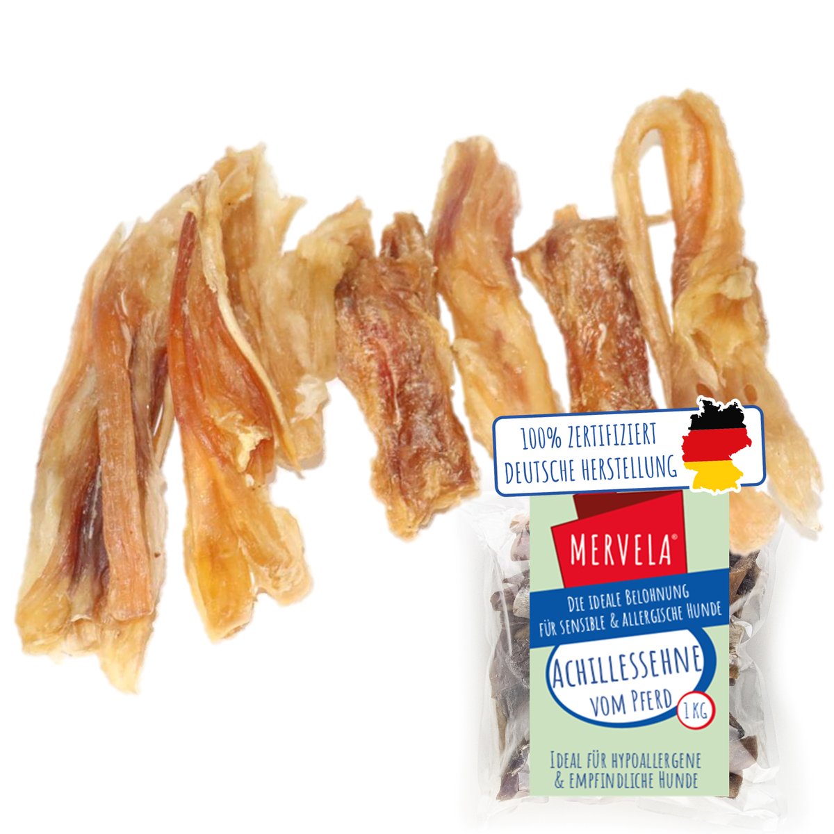Achillessehne vom Pferd - 1 kg