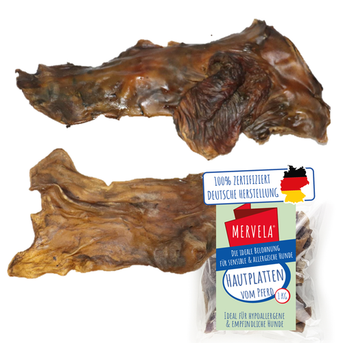 Hautplatten vom Pferd - 1 kg