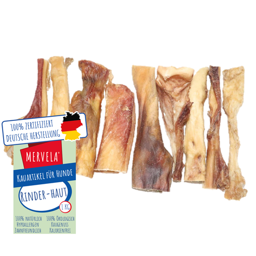 Rinderhaut Stangen (1Kg)