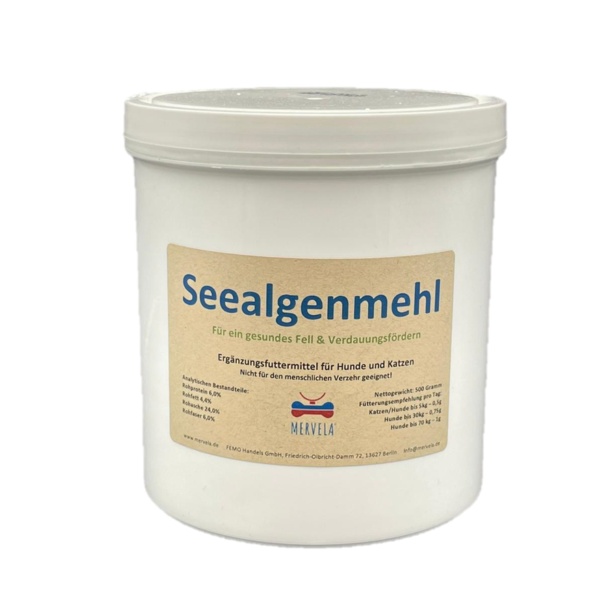 Seealgenmehl für Hunde