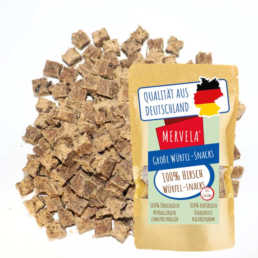 Hirsch Würfelhappen 500g