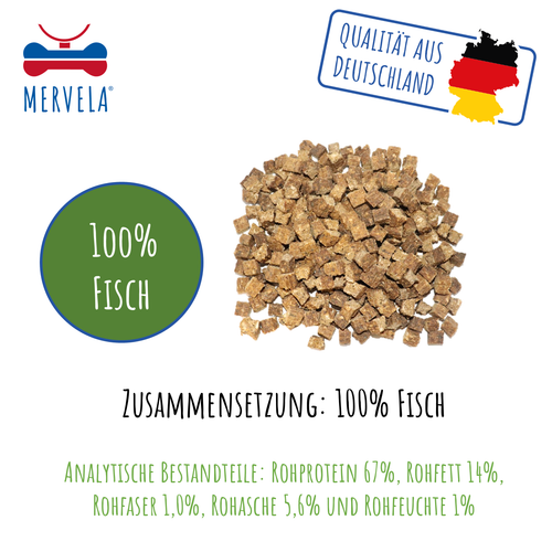 Fisch Würfelhappen 500g