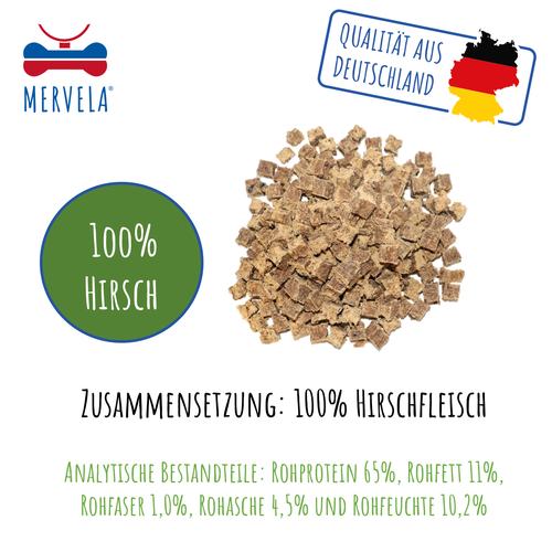 Hirsch Würfelhappen 500g